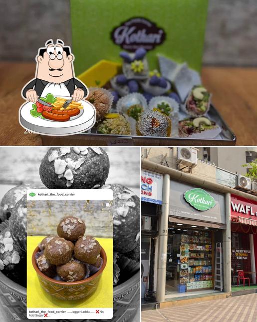 Check out the picture depicting food and exterior at Kothari the Food Carrier (Cloud kitchen )
