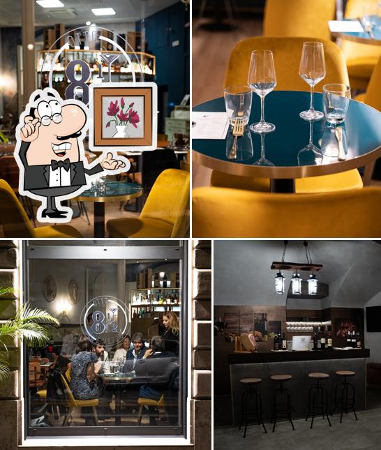 Dai un'occhiata agli interni di Otto e Mezzo Bistrot