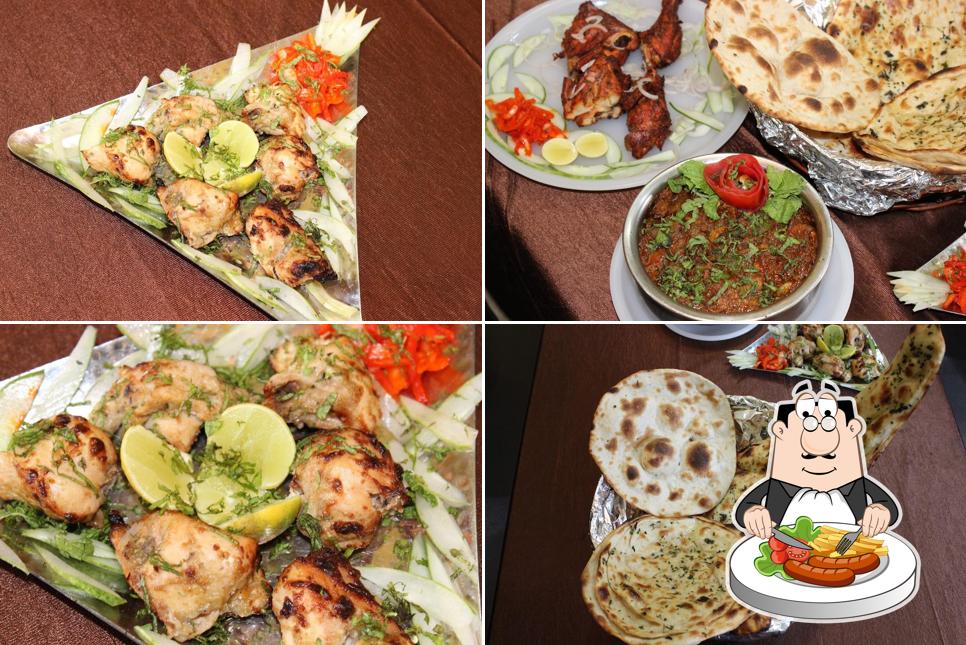 Food at Punjabi Dhaba