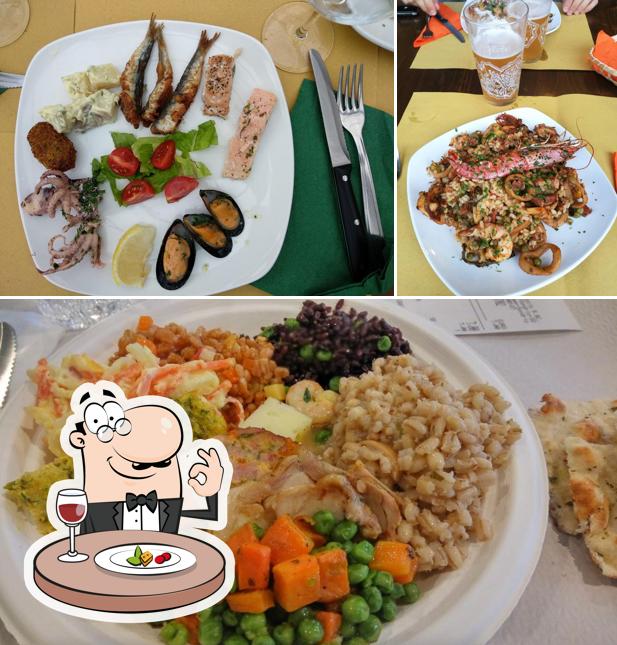 Cibo al Ristorante Eat Parade