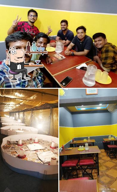 The interior of Shafie restaurant
