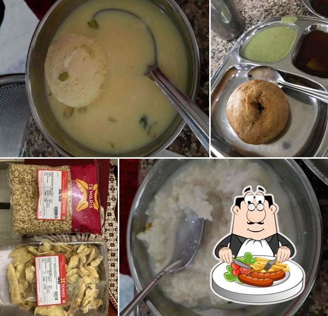 Food at Tiwari Brothers Mithaiwala
