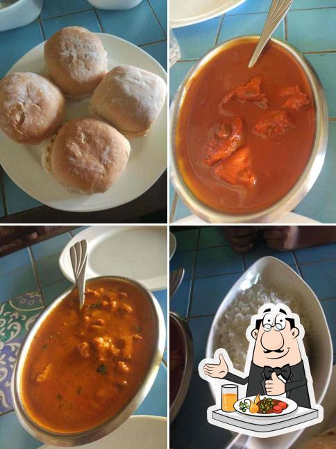 Food at Carnival de Goa