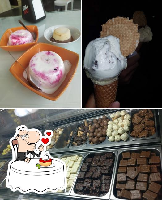 Gelateria Pasticciotteria Spumoneria propone un'ampia selezione di dessert