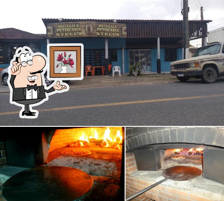 O interior do Disk Pizza Mais Sabor