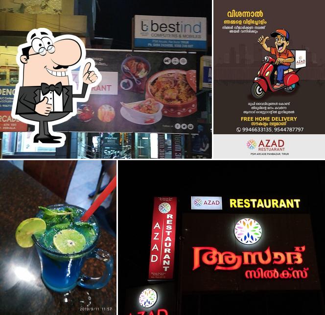Here's a photo of AZAD Restaurant