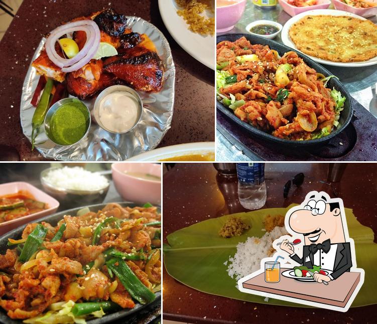 Food at Annaachi Hotel