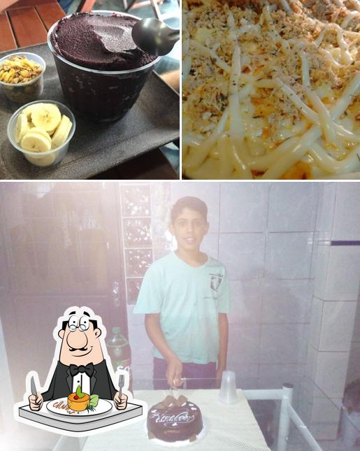 Platos en Champions Pizza