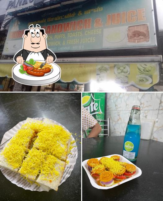 Meals at Murugan Sandwich