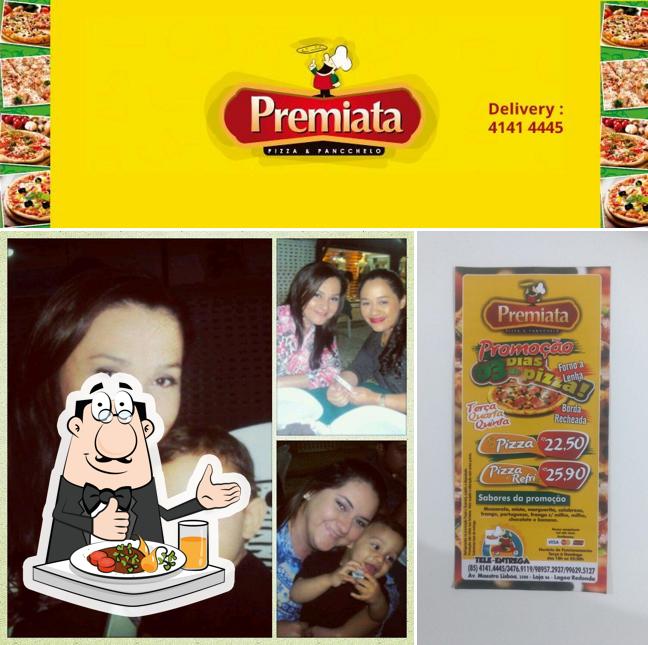 Comida em Pizzaria Premiata