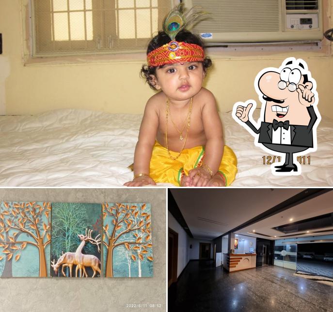 The picture of interior and food at Youth cultural club new building