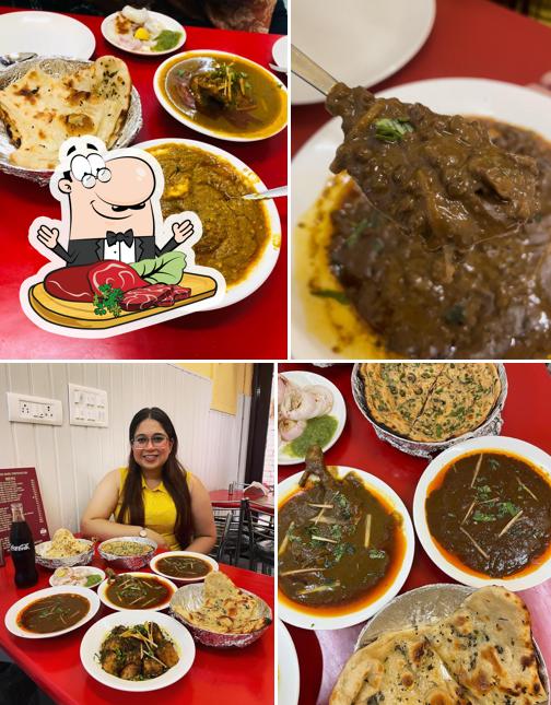 Enjoy the variety of meat dishes