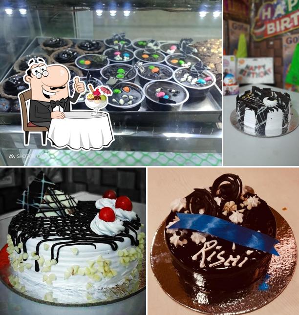 Order one of the sweet dishes