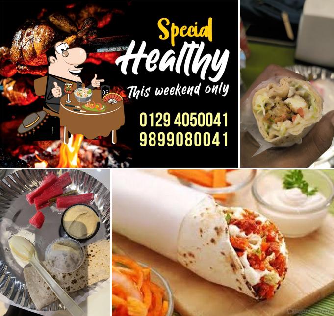 Meals at The Lebanese Factory - Lebanese Restaurant Lebanese Food Grilled & Rotisserie Chicken Shawarma Roll