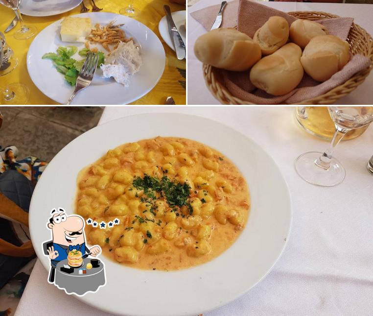 Platti al Trattoria Busa alla Torre