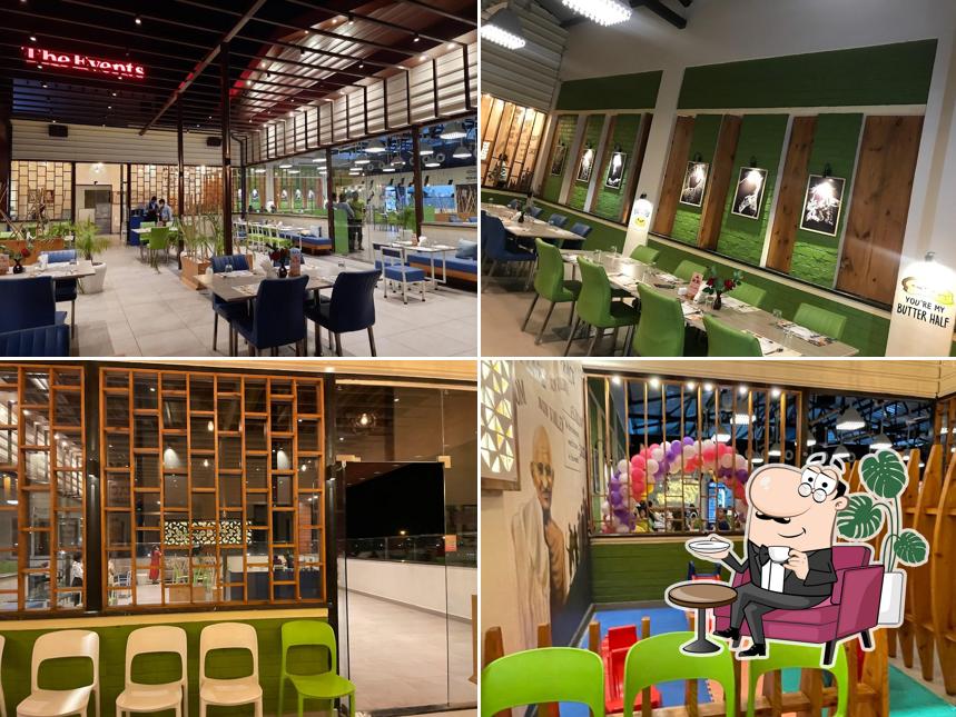 The interior of S CUBE PINE AND DINE RESTAURANT