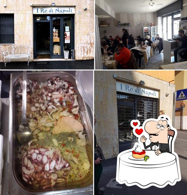 Pizzeria I Re di Napoli serve un'ampia gamma di dolci
