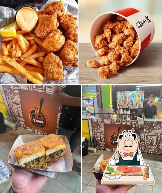 Fish and chips at Garam Tawa