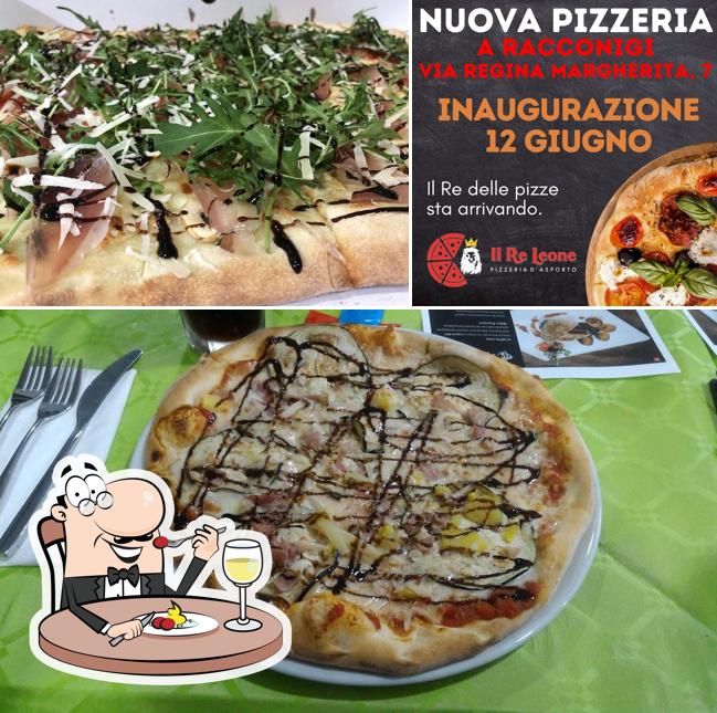 Cibo al Pizzeria Re Leone