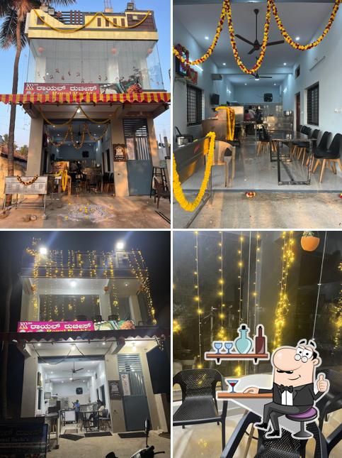 The interior of Royal Ruchi’s Andra style