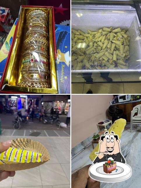 Chocolate cake at Sankhla Kesar Kulfi