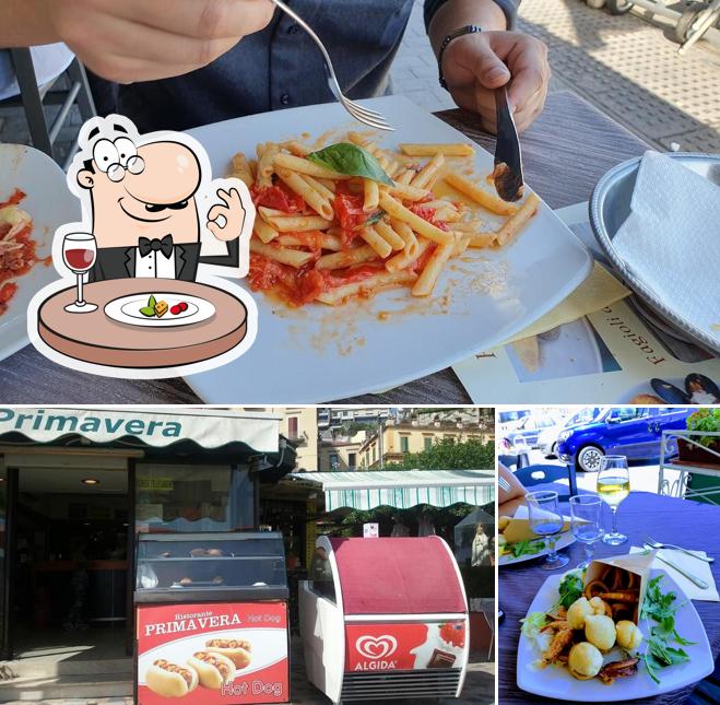 Cibo al Ristorante Pizzeria Chalet Primavera