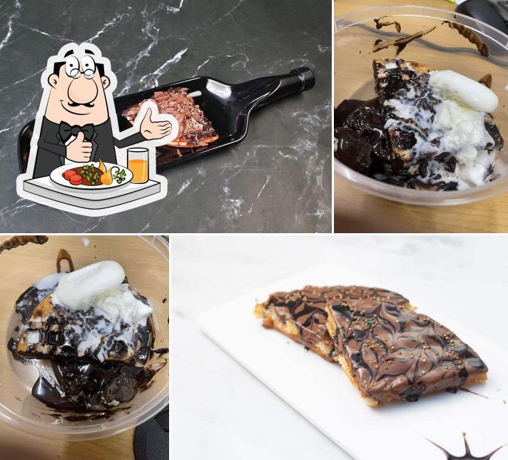 Food at The Waffle Co