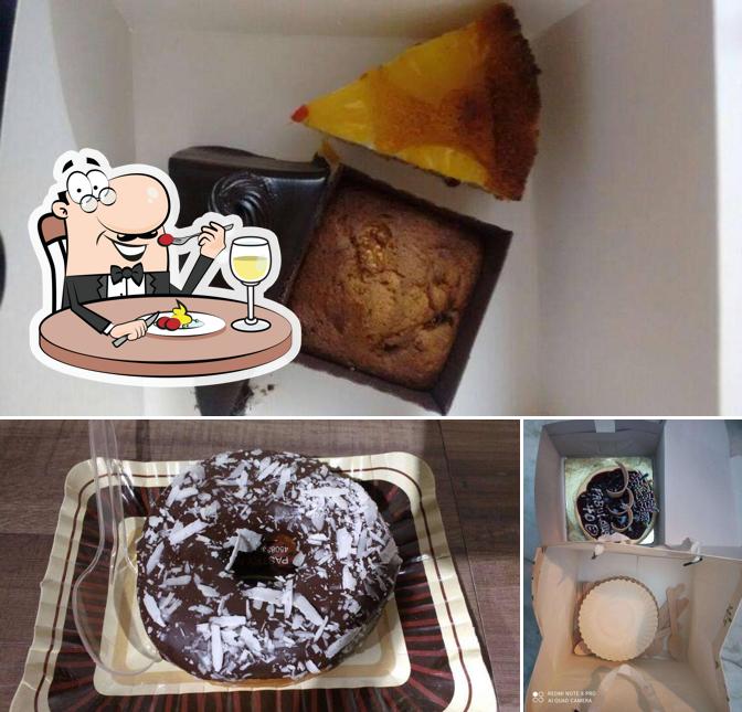 The photo of food and interior at Camdin Patisserie & Boulangerie