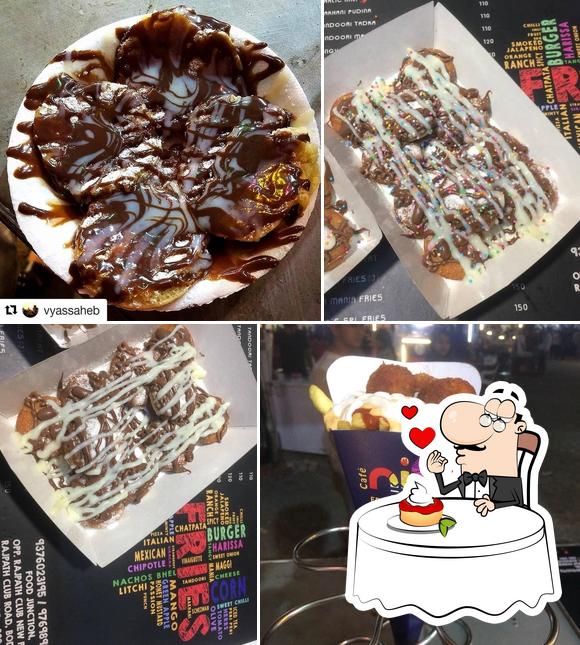 Enjoy one of the sweet dishes