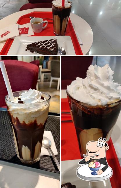Café Coffee Day provides a variety of sweet dishes