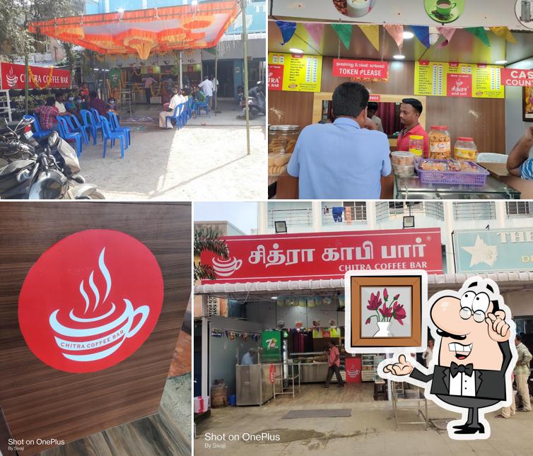 The interior of Chitra Coffee Bar