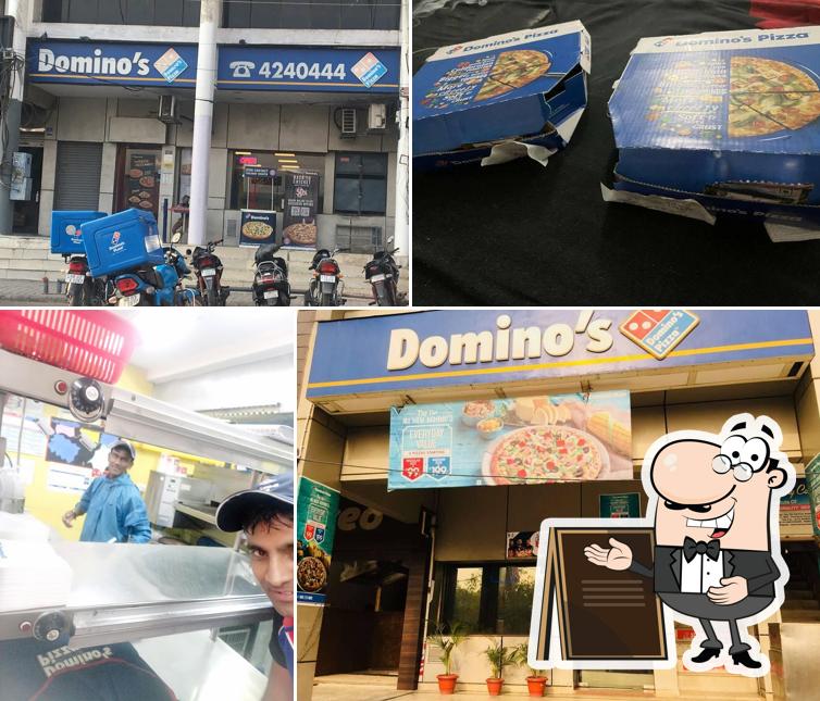 The exterior of Domino's Pizza Sector 20, Panchkula