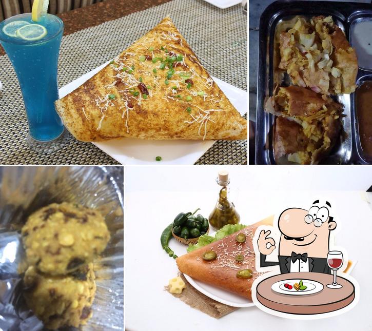 Food at Dosa Plaza Punjabi Tadka Restaurant