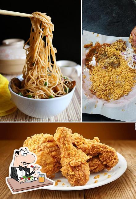 Food at MJs Cafe & Restaurant