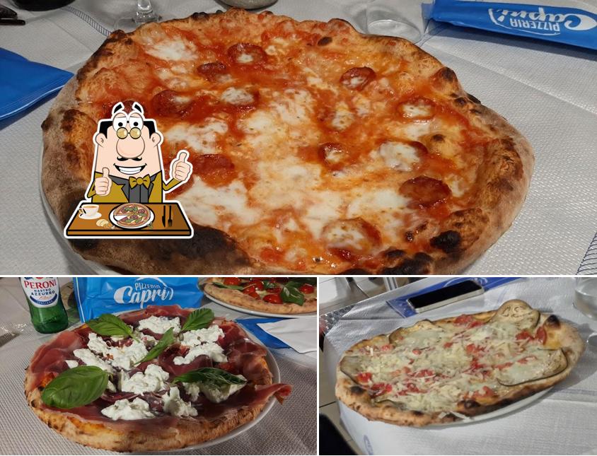 Scegli tra le molte varianti di pizza