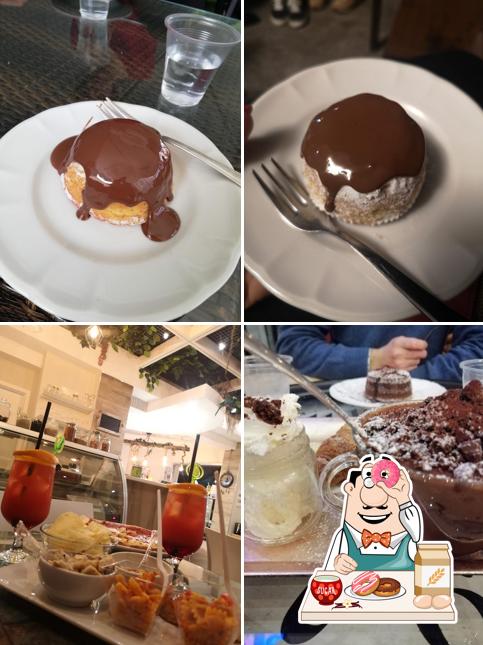 Varuma Sweet Emotion serve un'ampia selezione di dolci
