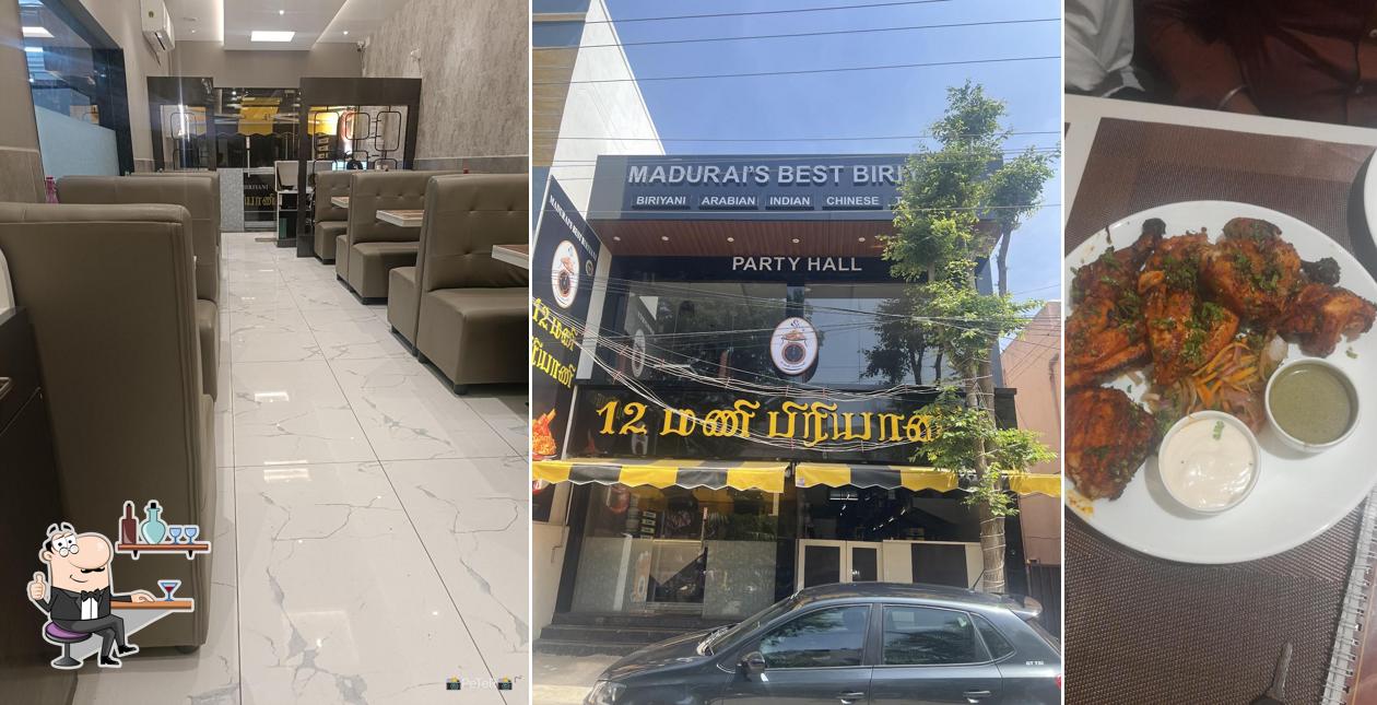 The interior of 12’o Clock Biriyani - Iyer Bunglow