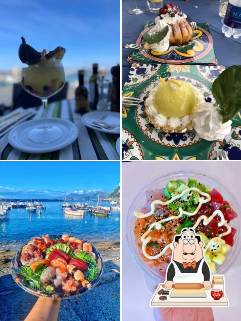 Acquarium Augusto Sushi Capri offre un'ampia selezione di dolci