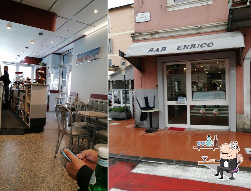 Gli interni di Bar Enrico di Cassan