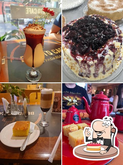 Bolo de queijo em Bendito Café