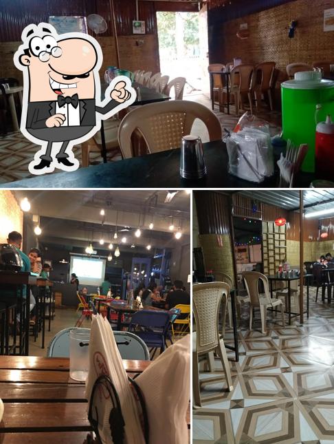 The interior of Chinese DHABA