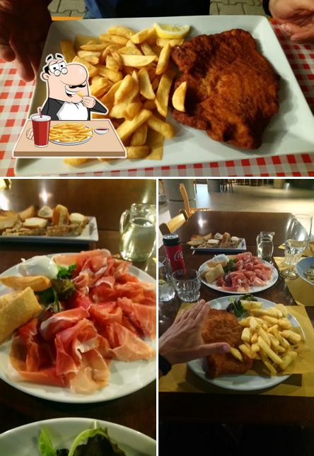 Patatine fritte al Club house Petrarca