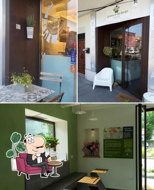 Gli interni di Gelateria del Borgo Gli interni di Gelateria del Borgo
