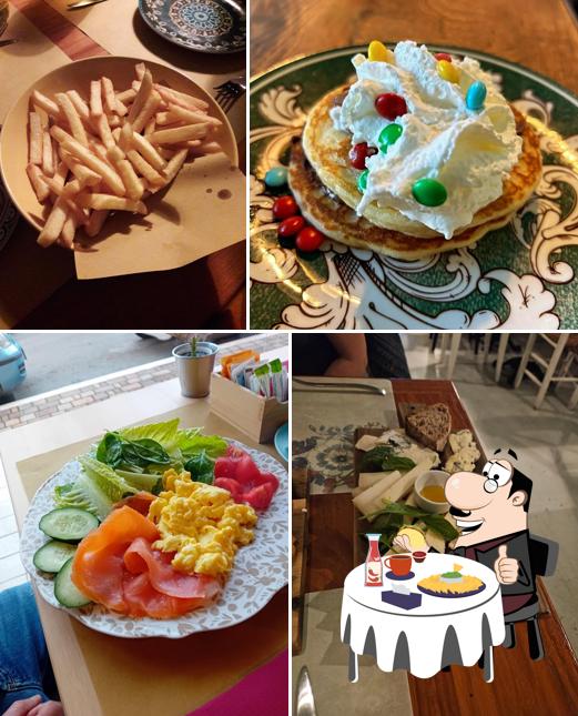 Piatto di formaggi al Milk Lunch Bar