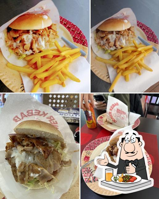 Panino con maiale stirato al Pizza kebab Route66