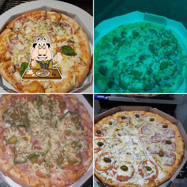 Escolha pizza no Pizzaria RD