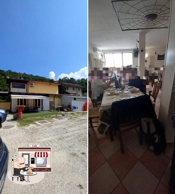 Goditi la vista dagli esterni di Ristorante La Casetta di Campagna