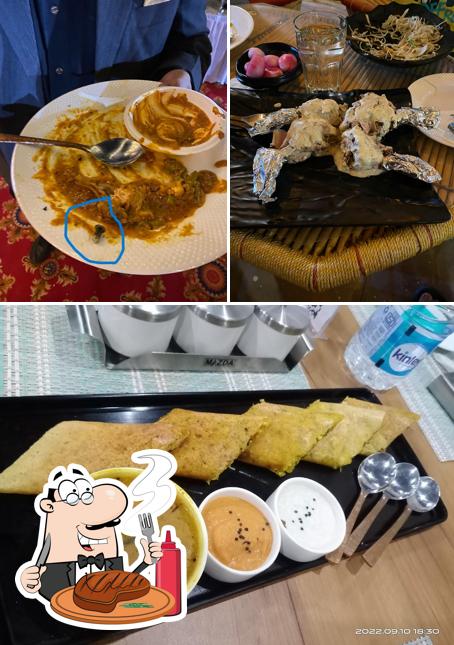 Get meat meals at Sarpanch Bagh - A Modern Village Restaurant