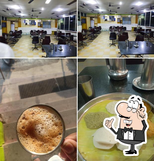 Sri Iswarya Bhavan Pure Veg Hotel is distinguished by interior and food