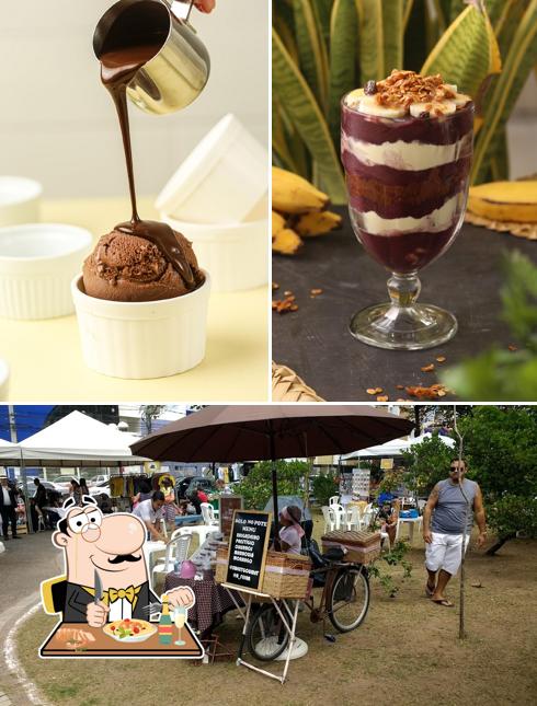 Entre diversos coisas, comida e interior podem ser encontrados a Sorveteria Amaralina